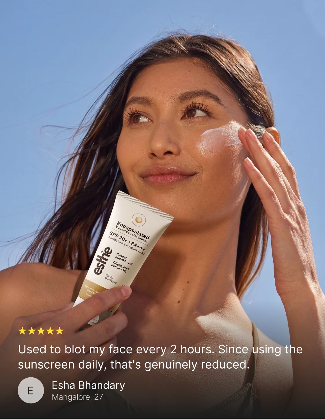 Encapsulated Sunscreen Gel Cream SPF 70+ | PA+++