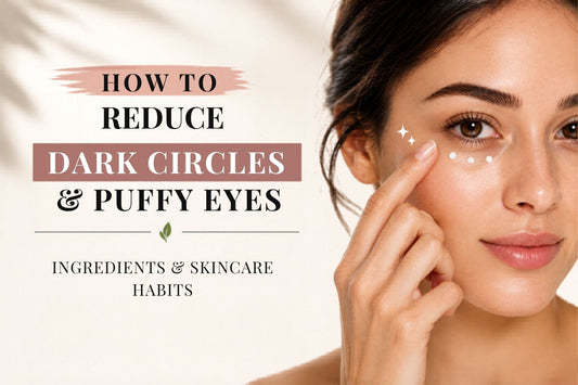 How to Reduce Dark Circles & Puffy Eyes