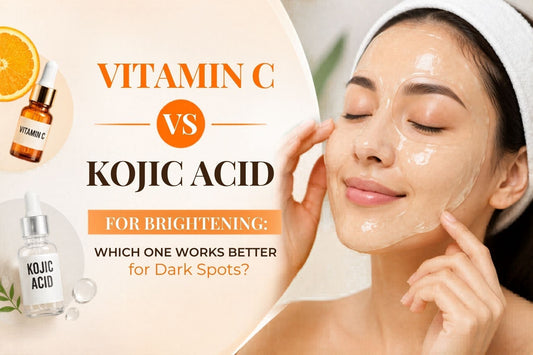 Vitamin C vs Kojic Acid for Brightening