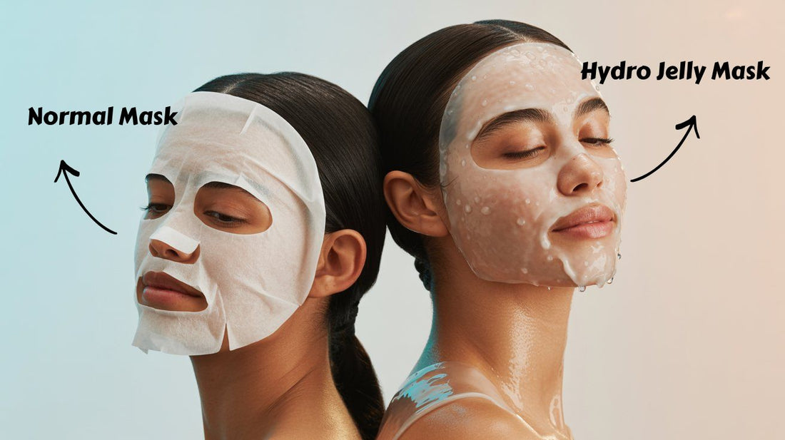 normal mask vs hydro jelly mask