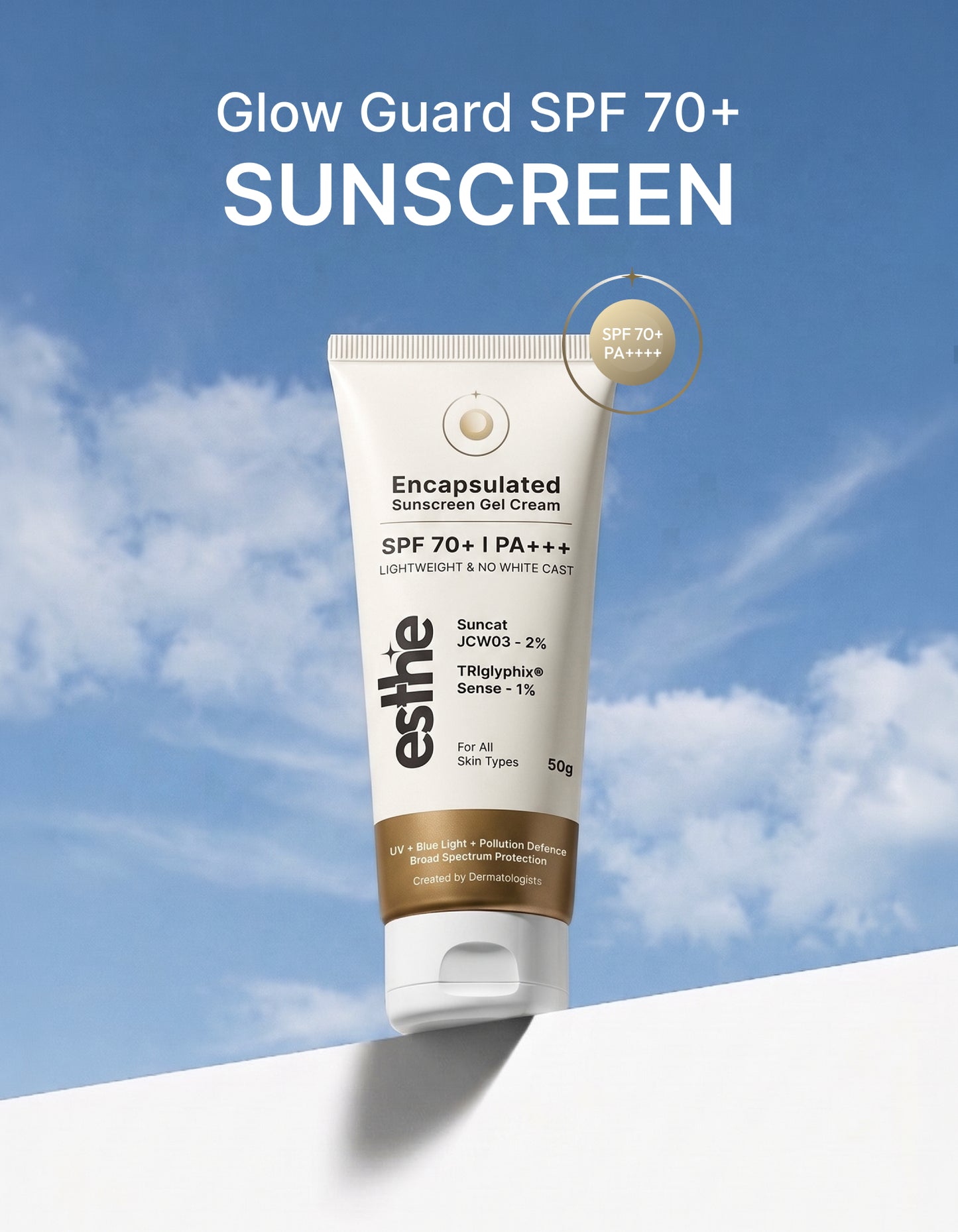 Encapsulated Sunscreen Gel Cream SPF 70+ | PA+++