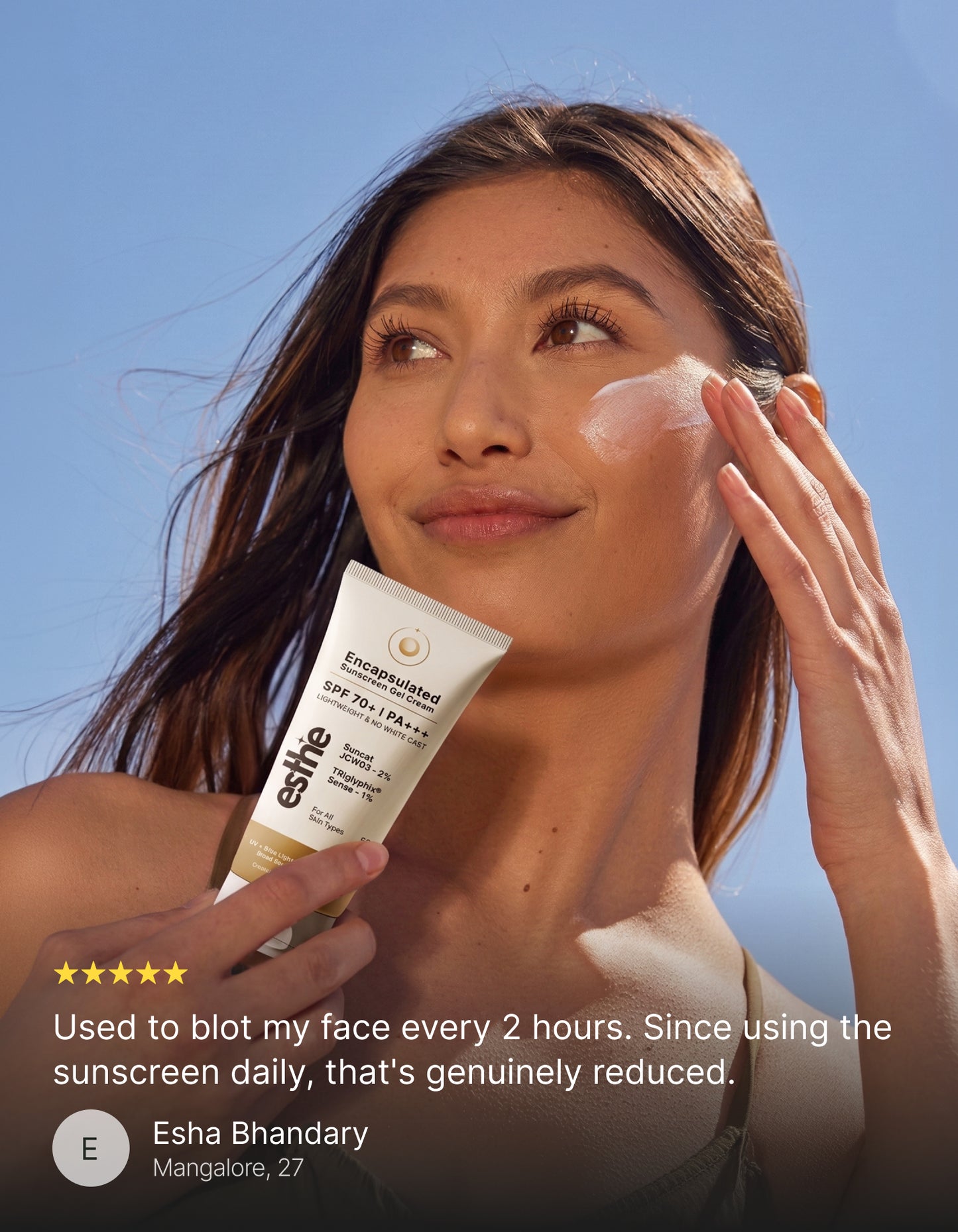 Encapsulated Sunscreen Gel Cream SPF 70+ | PA+++