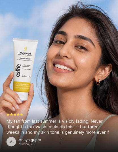 MultiBright Detan &  Glow Facewash