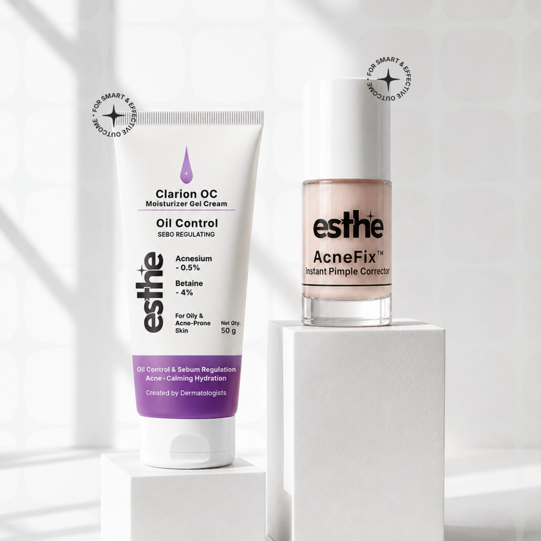 Clarion OC Moisturizer & AcneFix instant pimple Corrector Combo