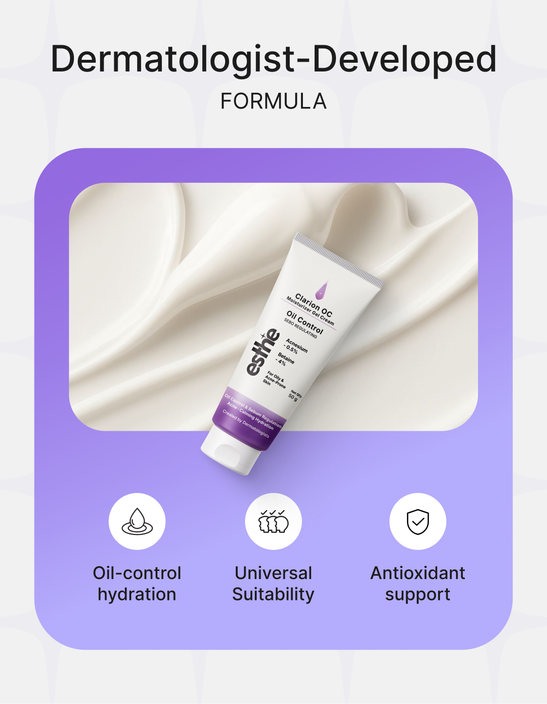Clarion OC – Oil-Control Moisturizer Gel Cream