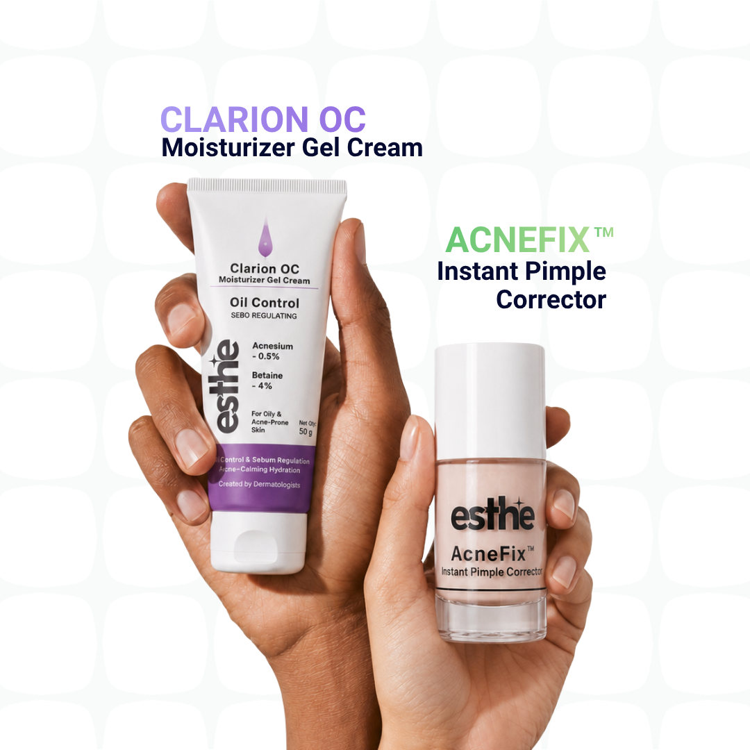 Clarion OC Moisturizer & AcneFix instant pimple Corrector Combo