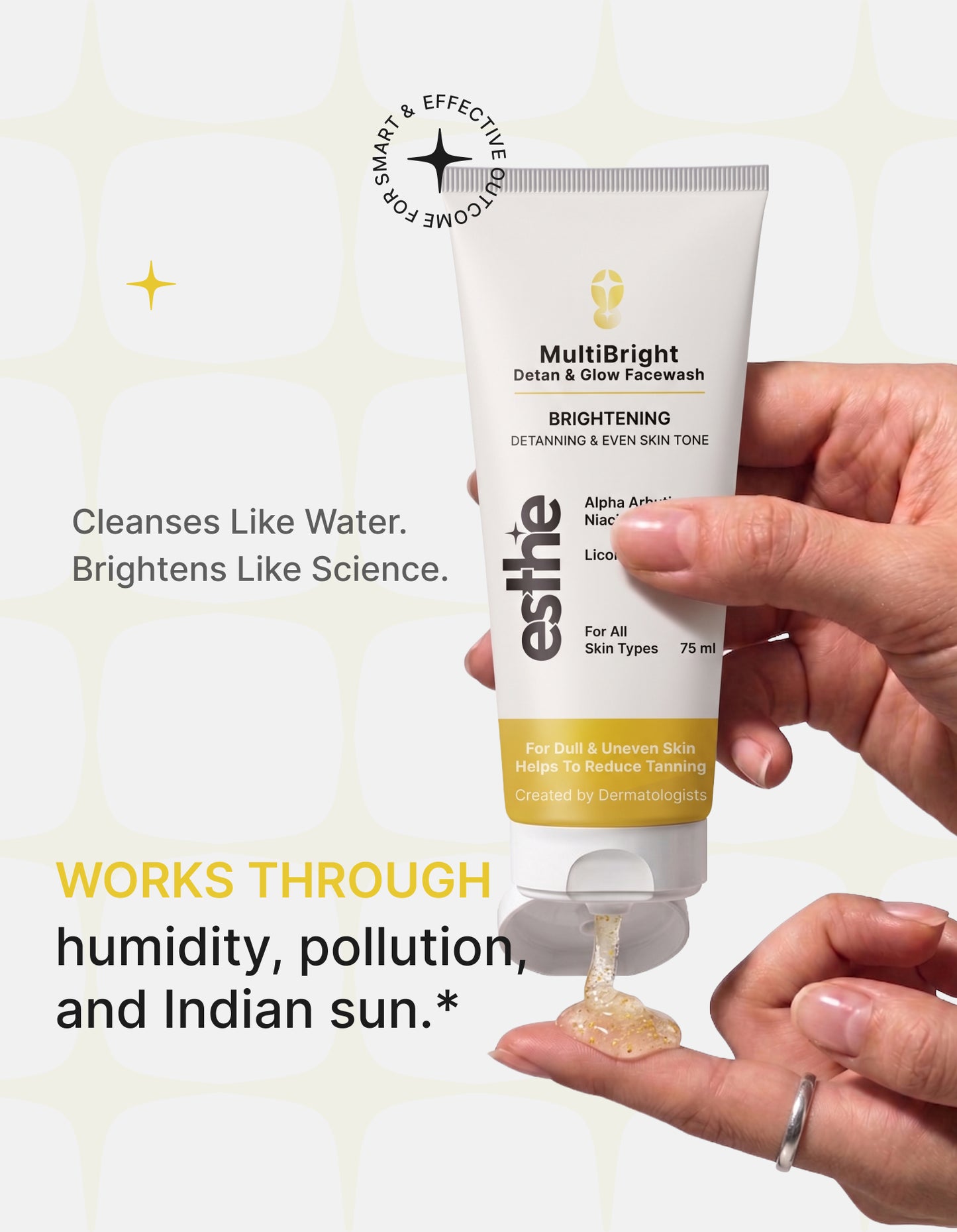 MultiBright Detan &  Glow Facewash