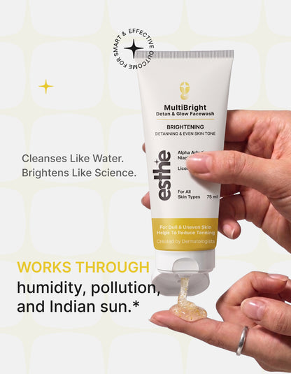 MultiBright Detan &  Glow Facewash