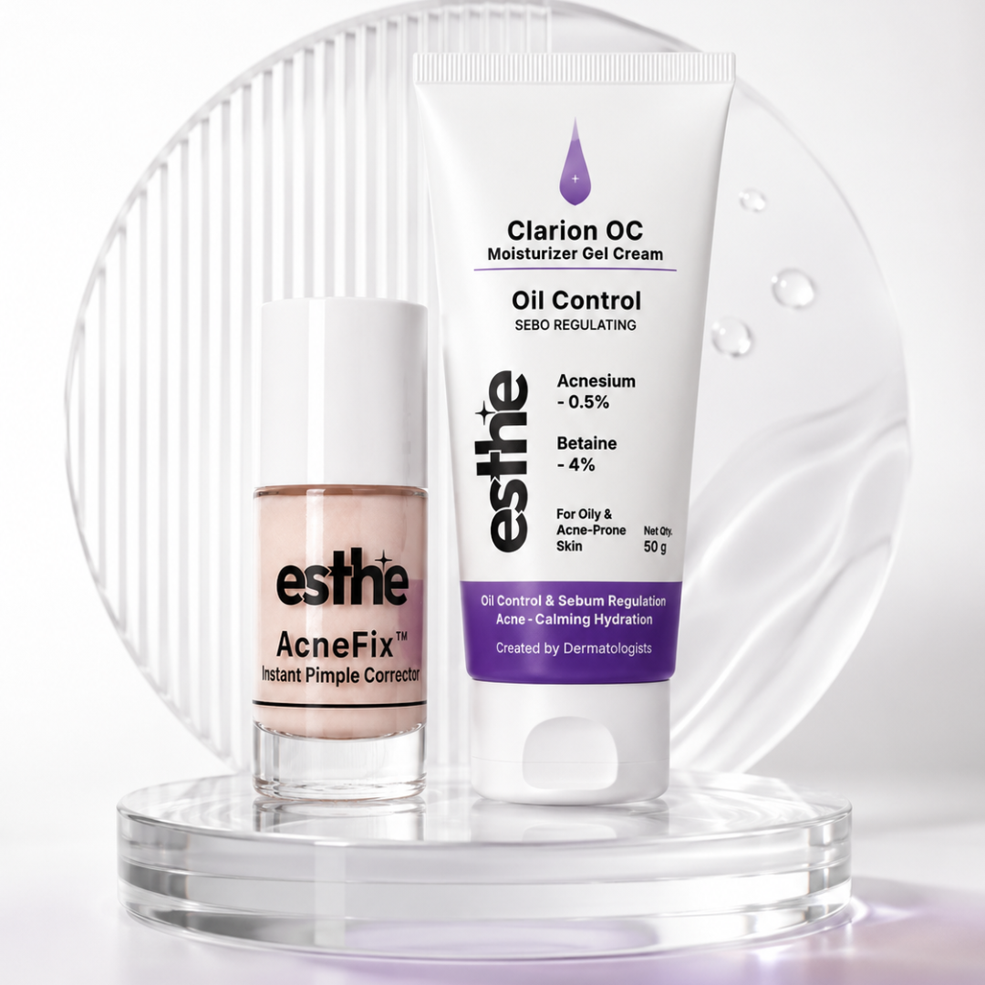 Clarion OC Moisturizer & AcneFix instant pimple Corrector Combo
