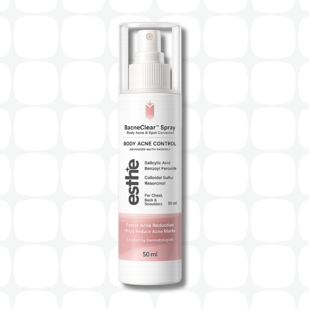 BacneClear Body Acne Spray + AcneFix Instant Pimple Corrector Combo