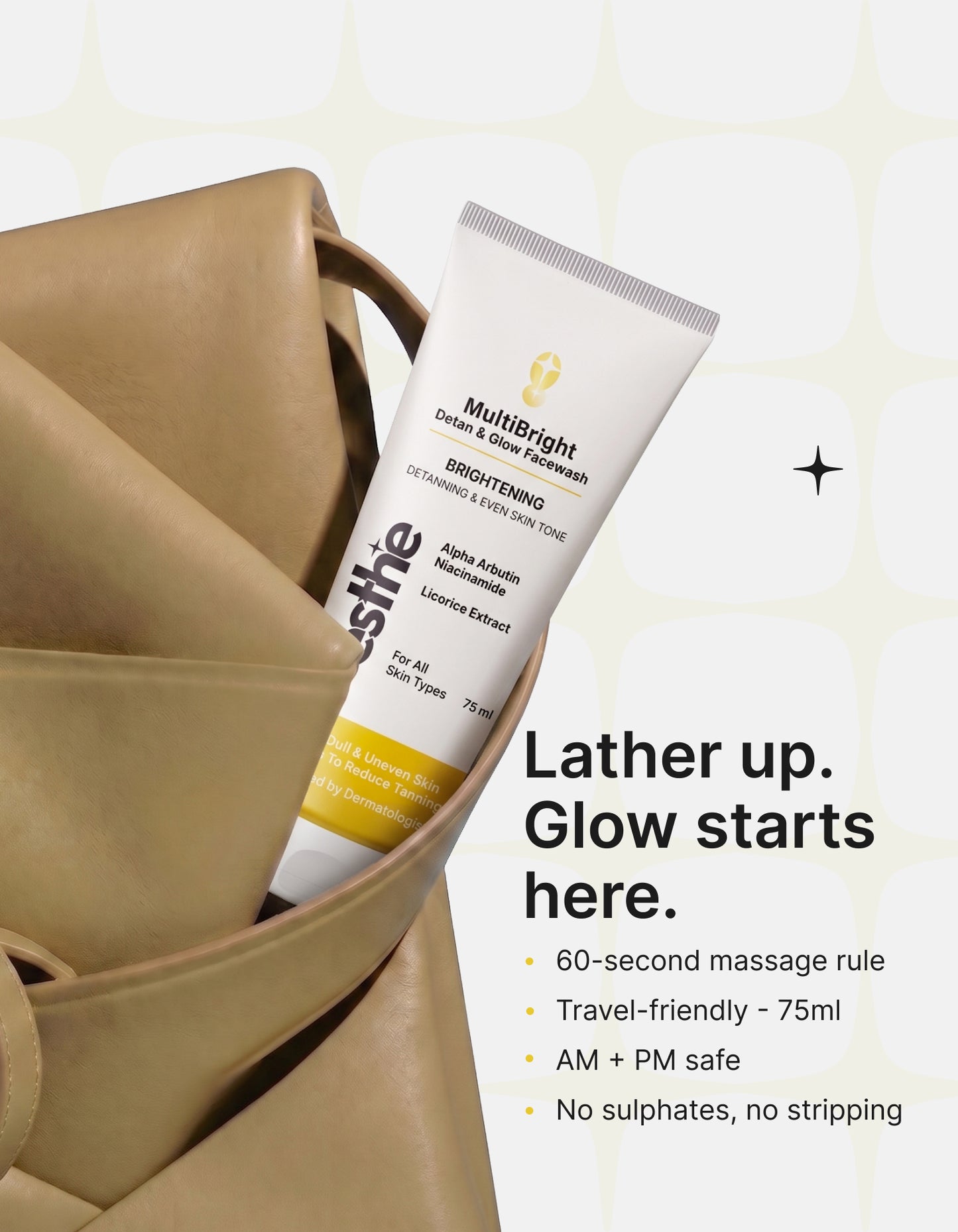 MultiBright Detan &  Glow Facewash